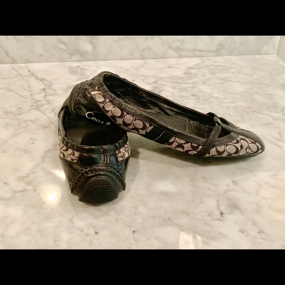 Coach ballet flats